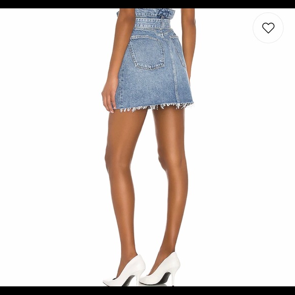 Anthropologie Agolde 90’s revival belted skirt - Picture 4 of 6